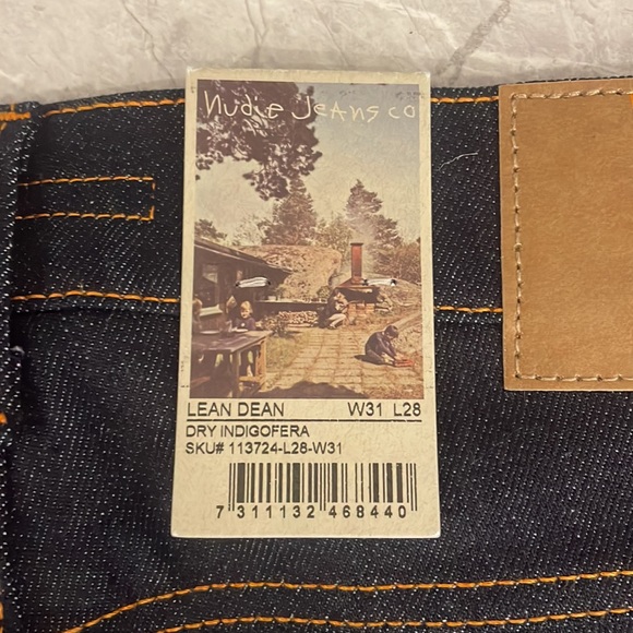 Nudie dark wash jeans - Picture 3 of 4